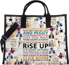FOTAP Musical Movie Quotes Tote Bag Musical Inspire Shoulder Bag Drama Musical Lover Gift