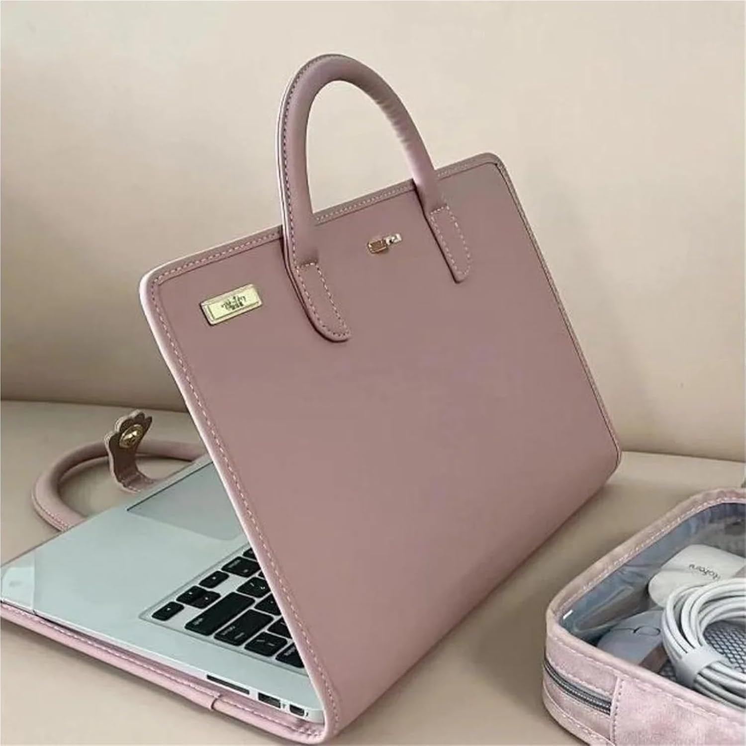 13/14/15.6 Inch Laptop Computer PC Shoulder Bag Carrying Case, Water-Repellent Briefcase Toploader
