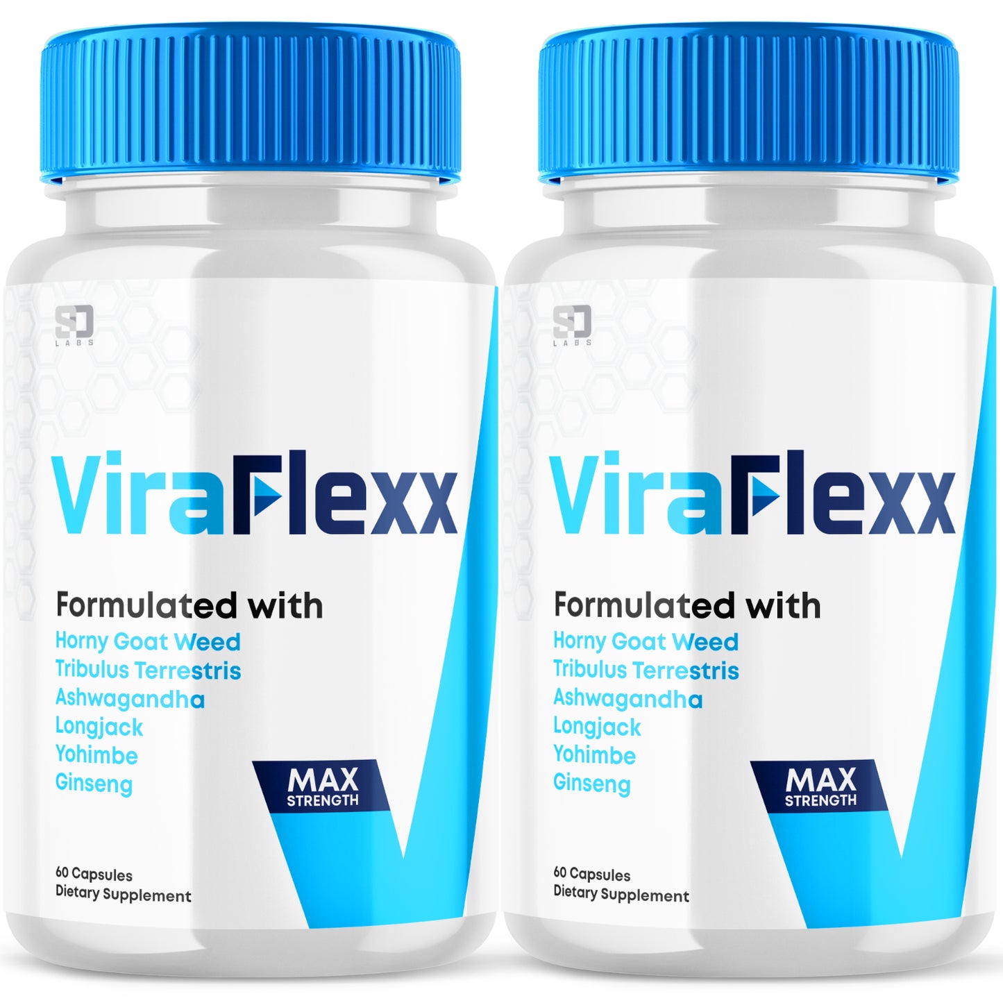 Viraflexx Boosting Pills - Enhances Performance, Supports Energy (2 Pack)