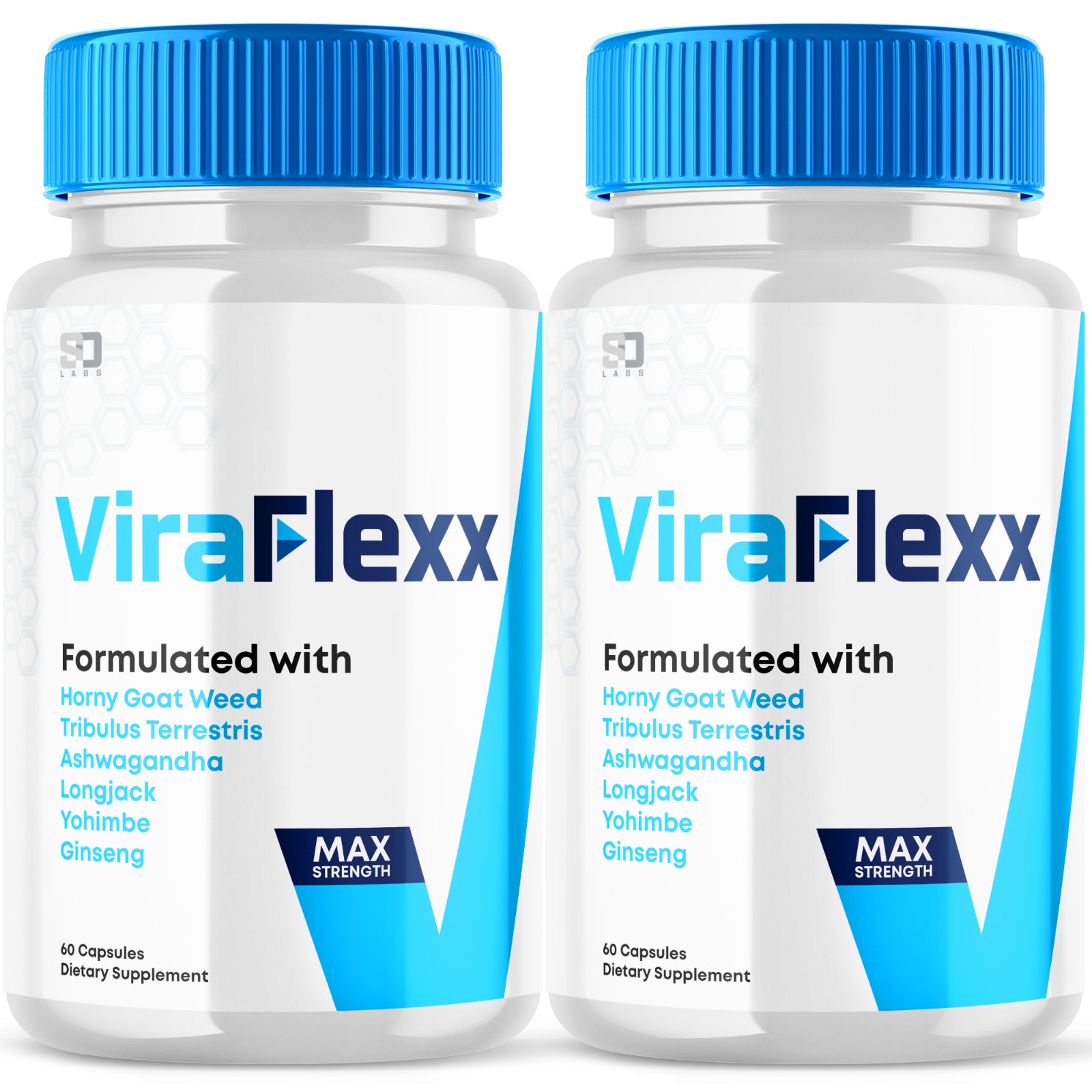 Viraflexx Boosting Pills - Enhances Performance, Supports Energy (2 Pack)