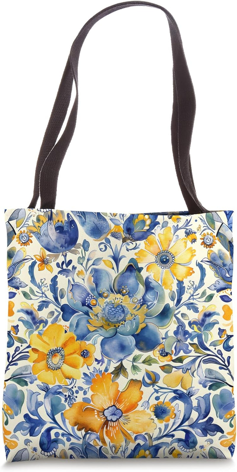 Ukraine Retro 30S Cute Floral Vintage Ukrainian Pattern Tote Bag