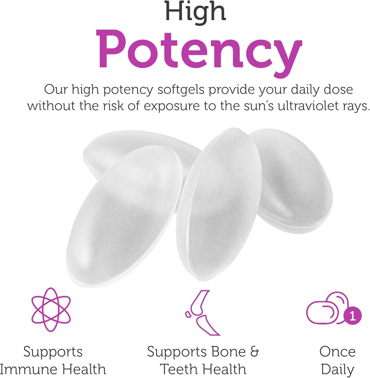 Zahler - Advanced Vitamin D3 1000 IU Softgels (250 Count) Kosher Vegetarian Friendly Vitamin D for Immune Support, Bone, Teeth & Muscle Health - Daily D3 Vitamin Supplement for Adults - Easy Swallow V