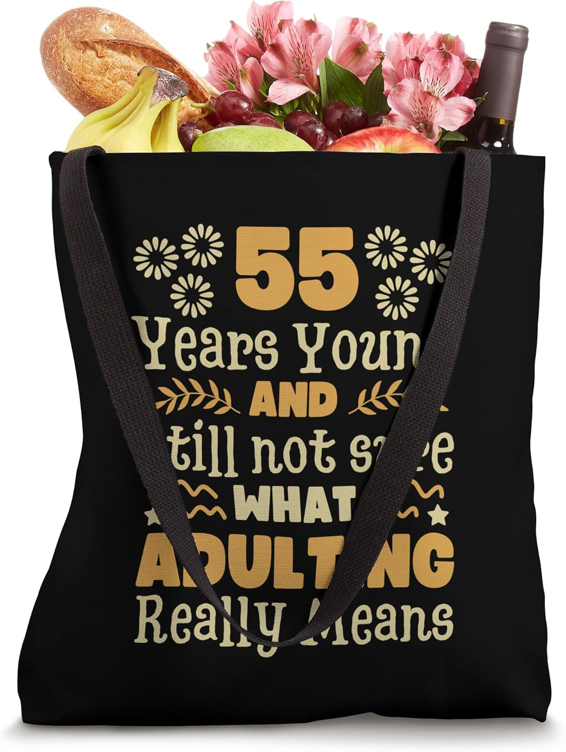 55Th Birthday Women 55 Years Old Men Design 55Th Birthday Tote Bag