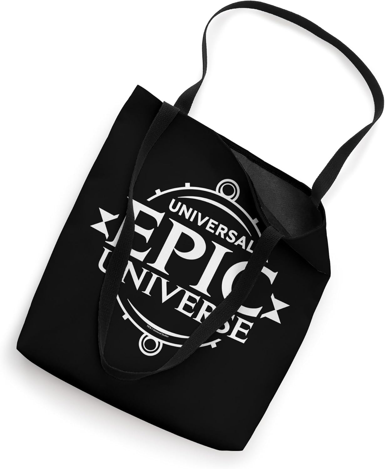 Universal Epic Universe Minimalist Logo White Tote Bag