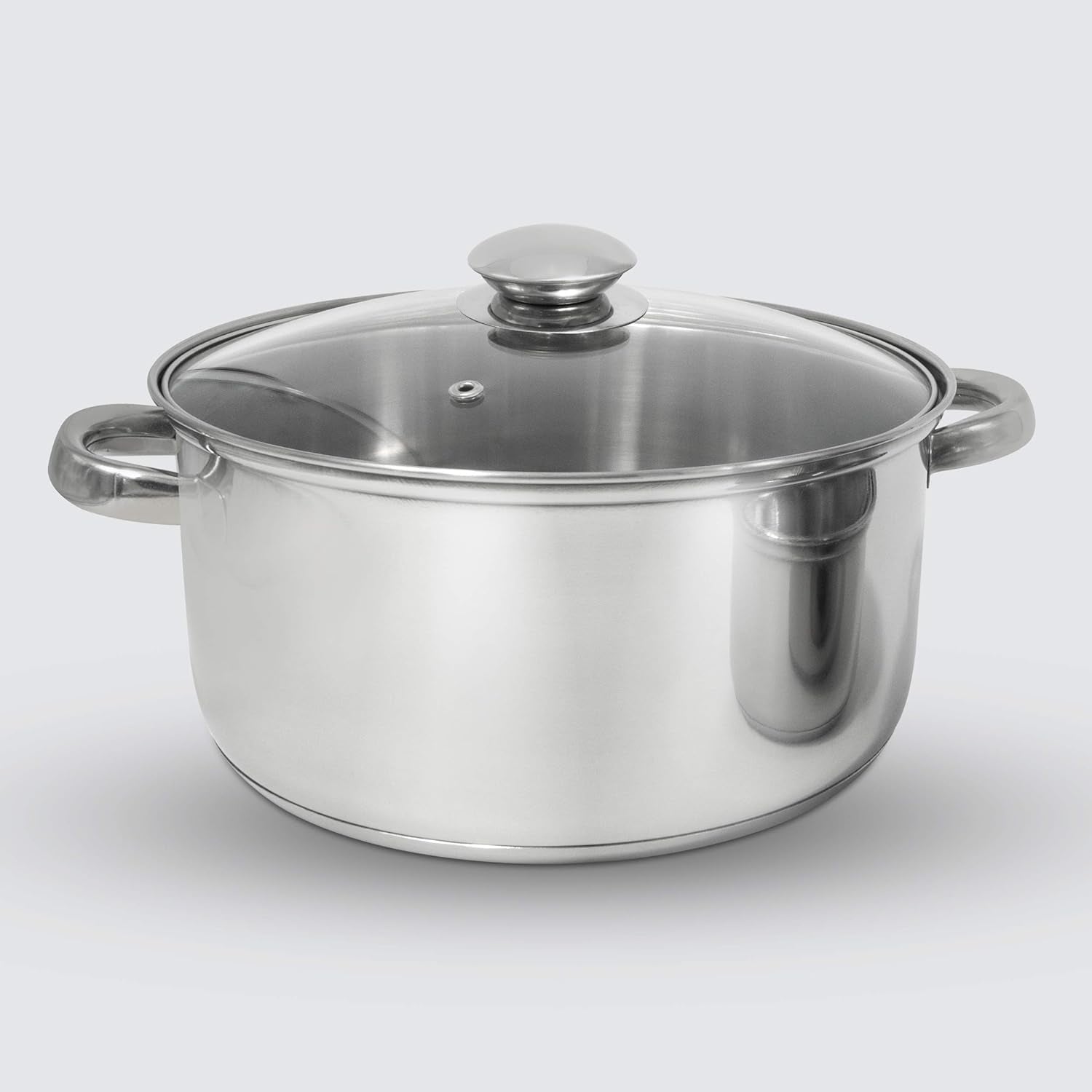 Excelsteel W/Encapsulated Base & Tools Versatile for Any Kitchen Stainless Cookware Set, 10 Pc