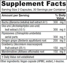 Vitanica Cranstat Extra, Urinary Tract Support, Vegan, 60 Capsules