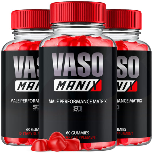 Vaso Manix - Support Energy, Vitality and Overall Wellness (3 Pack)