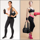 Black Bows Mini Gym Bag for Women Coquette Small Gym Tote Mini Duffle Bag with 5 Pcs Bows for Travel Weekender Yoga