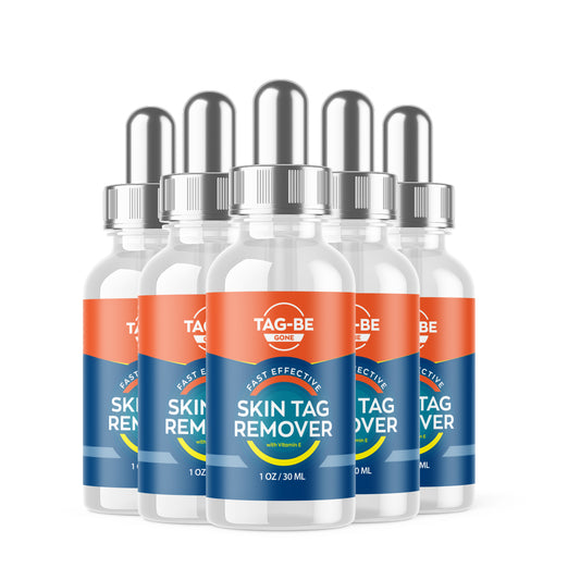 Tag Be Gone Skin - Tag Be Gone Liquid Skin Drops - 5 Pack