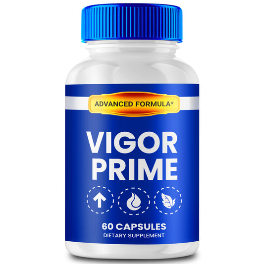 Vigor Prime Male Performance Capsules, Enhancement Pills for Men 60Ct