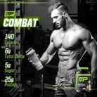 Musclepharm Combat Protein Powder, Cookies ‘N’ Cream Flavor, Fuels Muscles for Productive Workouts, 5 Protein Sources Including Whey Protein Isolate & Egg Albumin, Gluten Free, 4 Lb, 52 Servings