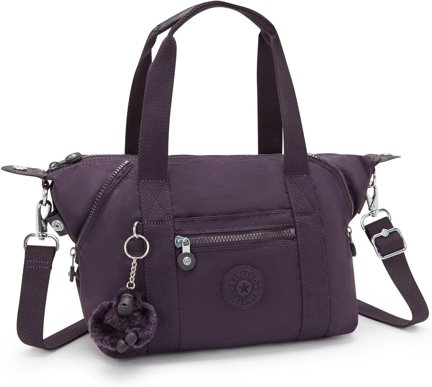 Kipling Women'S Art Mini Tote Bag, Lightweight Small Weekender, Travel Handbag
