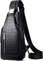 Fsd.Wg】Sling Backpack for Men Chest Bag Crossbody Shoulder Bags Travel Bag Purse for Men with Water Resistant