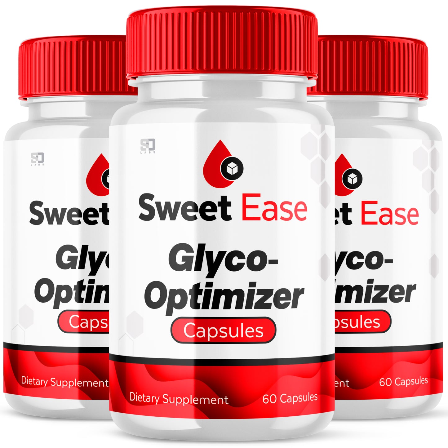 Sweet Ease Glyco Optimizer - Natural Glycogen Support Supplement (3 Pack)