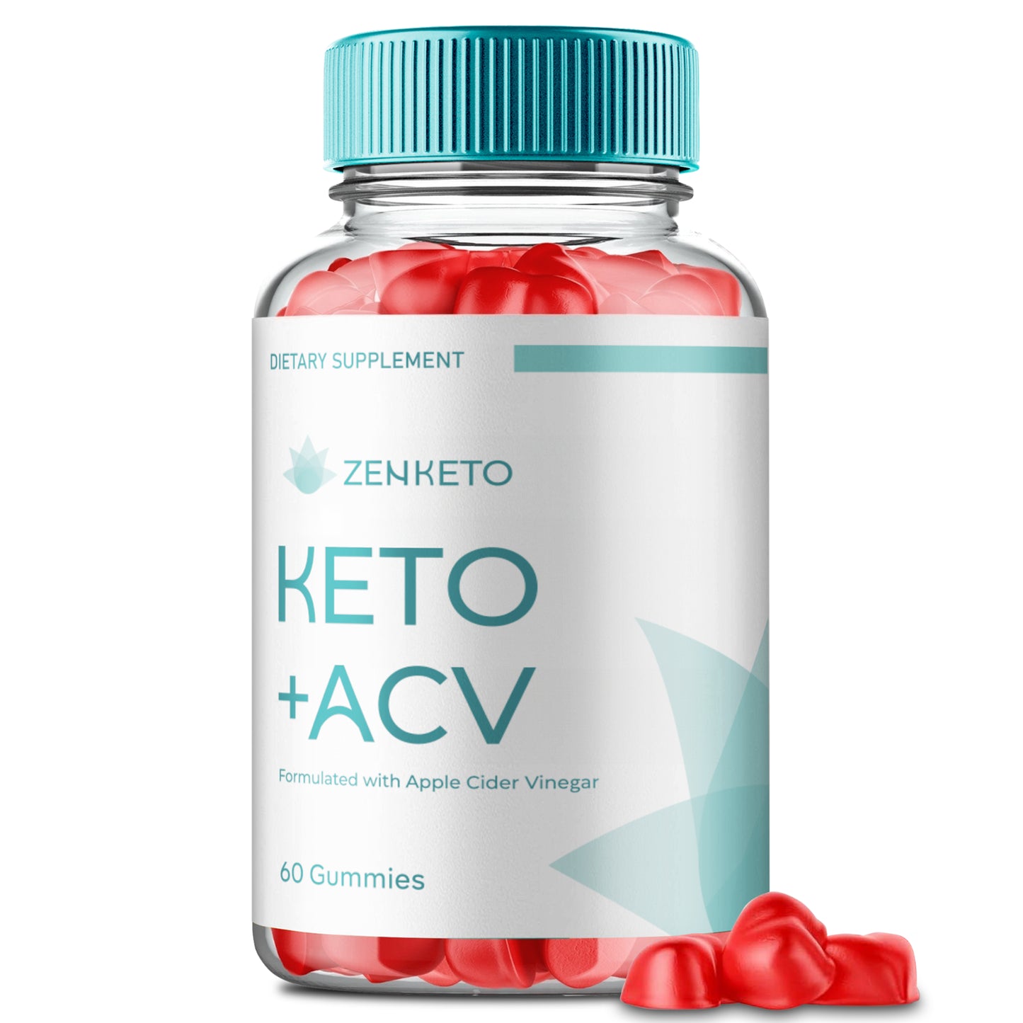 Zenketo ACV Keto Gummies, Advanced Weight Loss and Energy Gummy 60Ct