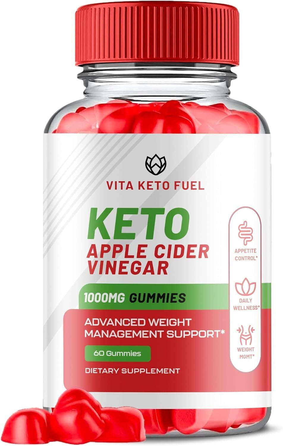 Vita Keto Fuel Gummies - Vita Keto Fuel ACV Gummys Weight Loss OFFICIAL - 1 Pack