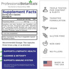 Professional Botanicals Lymph Detox – Clinically Formulated Lymphatic Drainage & Cleanse Support | Natural Herbal Detox Supplement for Lymphatic System Health