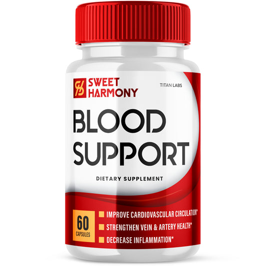 Sweet Harmony Blood Support - Supplement for Balanced Blood Sugar 60 Capsules