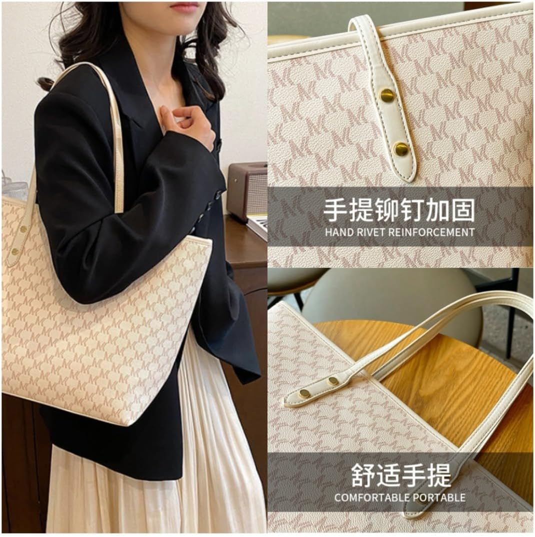 Women'S Shoulder Bag, Large Capacity Hand-Held Bags, Trendy Designer Bag for Teens
