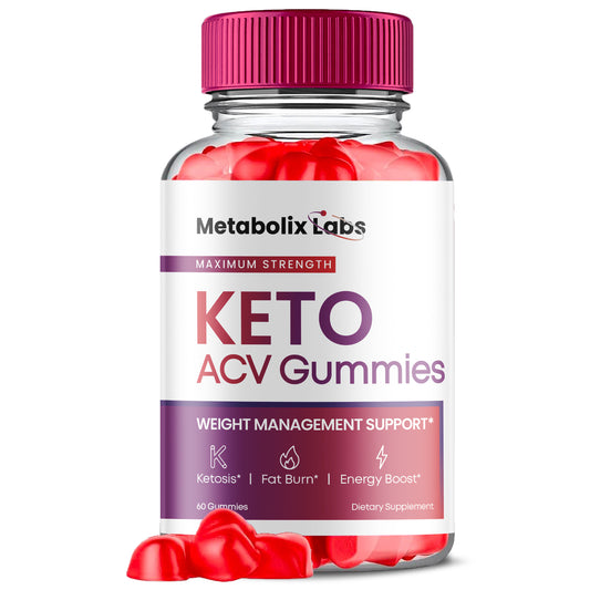 (1 Pack) Metabolix Labs Keto Gummies - Metabolix Lab ACV Gummies, Weight Loss