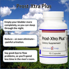Prost-Xtra plus (2 Bottle Kit) with Rye Grass, 300Mg Plant Sterols, Saw Palmetto, Zinc, Vitamin E 90 Capsules Each