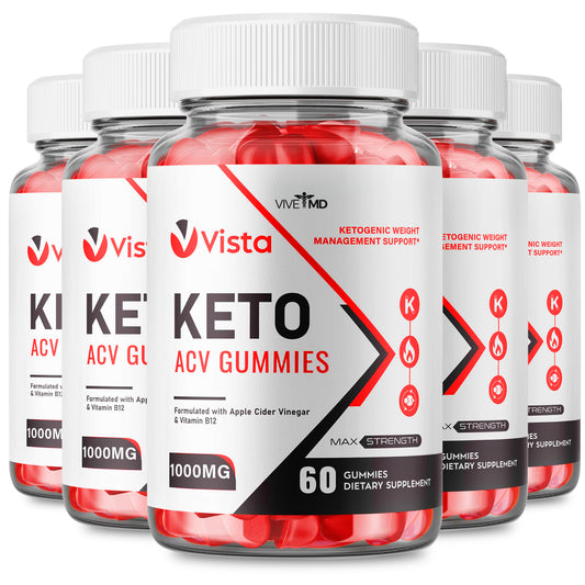 Vista Keto ACV Gummies Advance for Maximum Strength Official Formula (5 Pack)