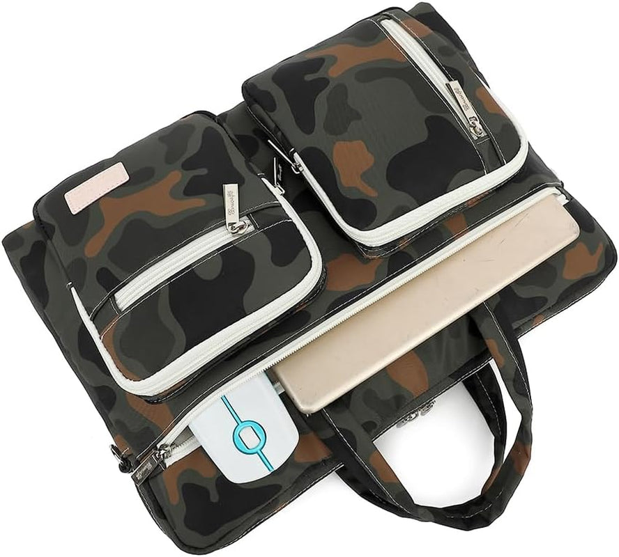 Canvaslife 15-15.6 Inch Laptop Bag, Briefcase, Tote, Shoulder Bag Waterproof Versatile Laptop Shoulder Messenger Bag