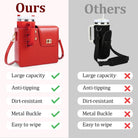 Stanley Purse Cup Holder Bag with Strap- Outdoor Portable Crossbody Water Bottle Storage Bag for Stanley Cup Tumbler 40 Oz