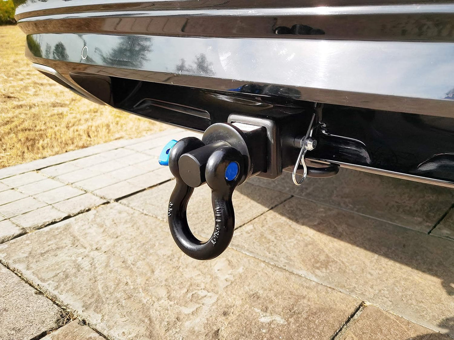 TOPTOW Trailer Recovery Shackle Tow Hitch (Capacity 4,536 Kg) Fits for 50.8 Mm R