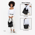 Sherpani Vale Anti-Theft Versatile Crossbody Bag, Fashion Tote Bag, Travel Shoulder Bag, Designer Handbag for Women