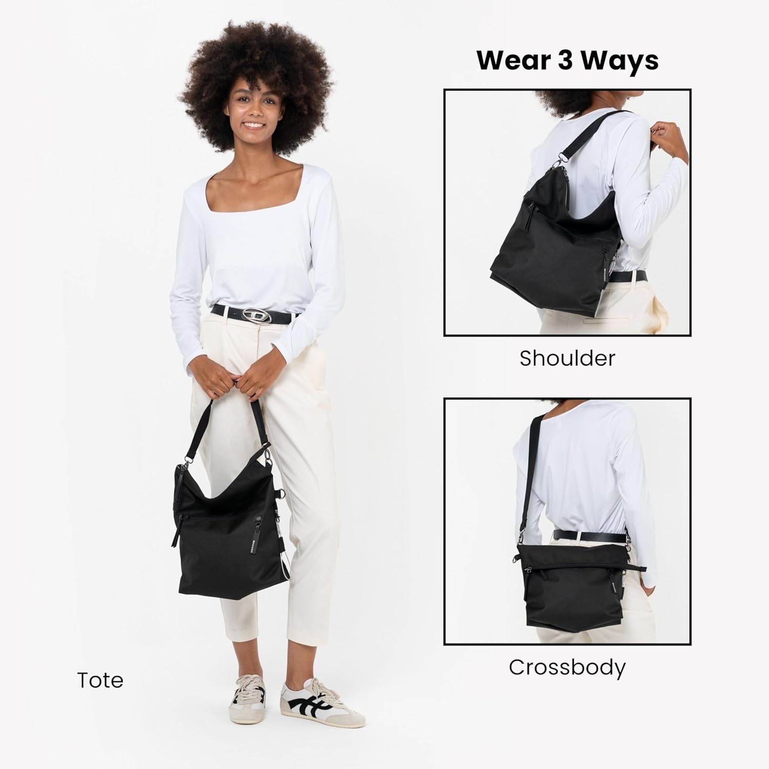 Sherpani Vale Anti-Theft Versatile Crossbody Bag, Fashion Tote Bag, Travel Shoulder Bag, Designer Handbag for Women