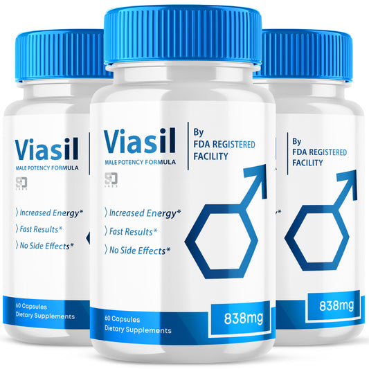 Viasil Male Pills – Boost Performance and Enhance Vitality 3 Pack)