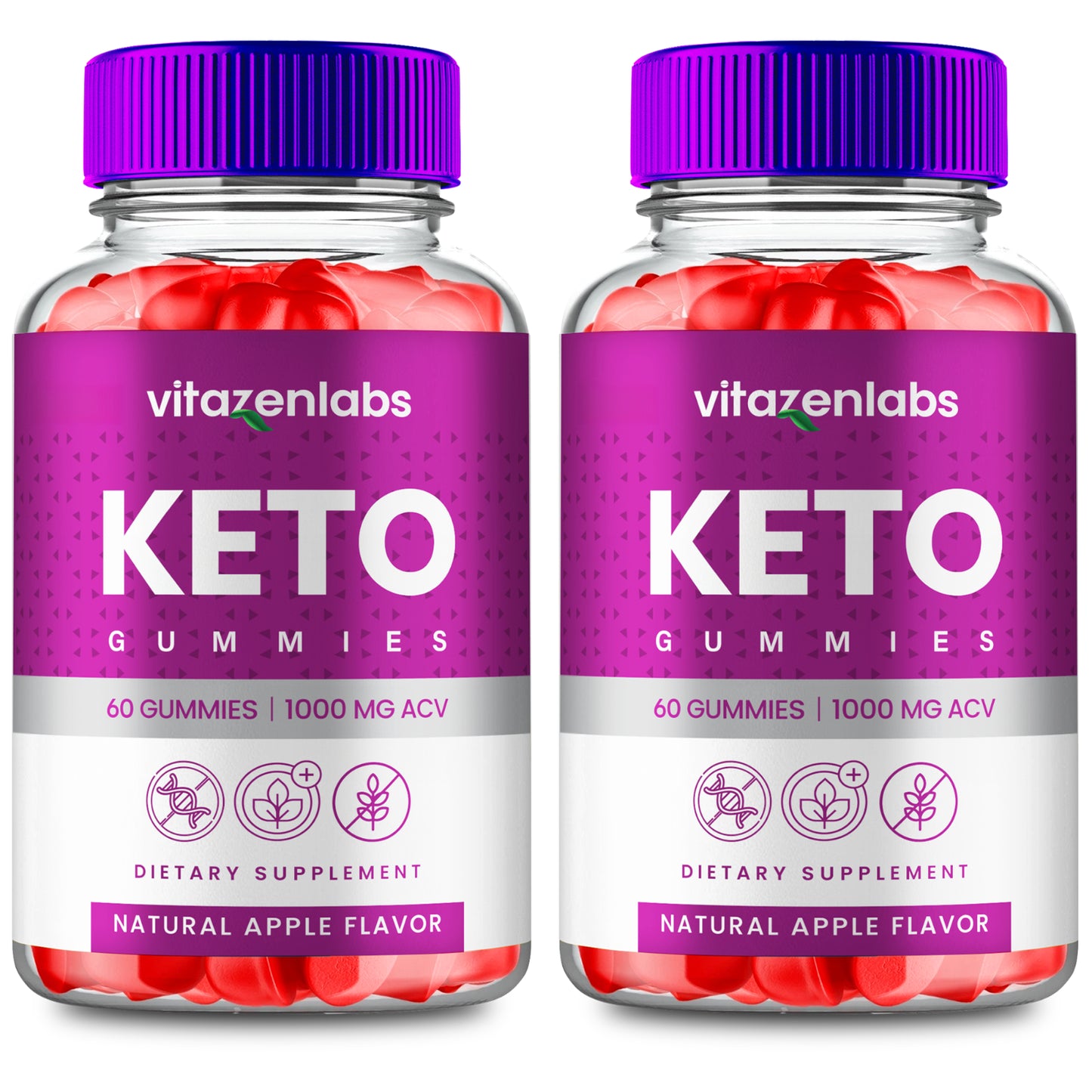 Vitazen Keto ACV Gummies, Official Max Strength Keto ACV Gummies (120 Gummies)