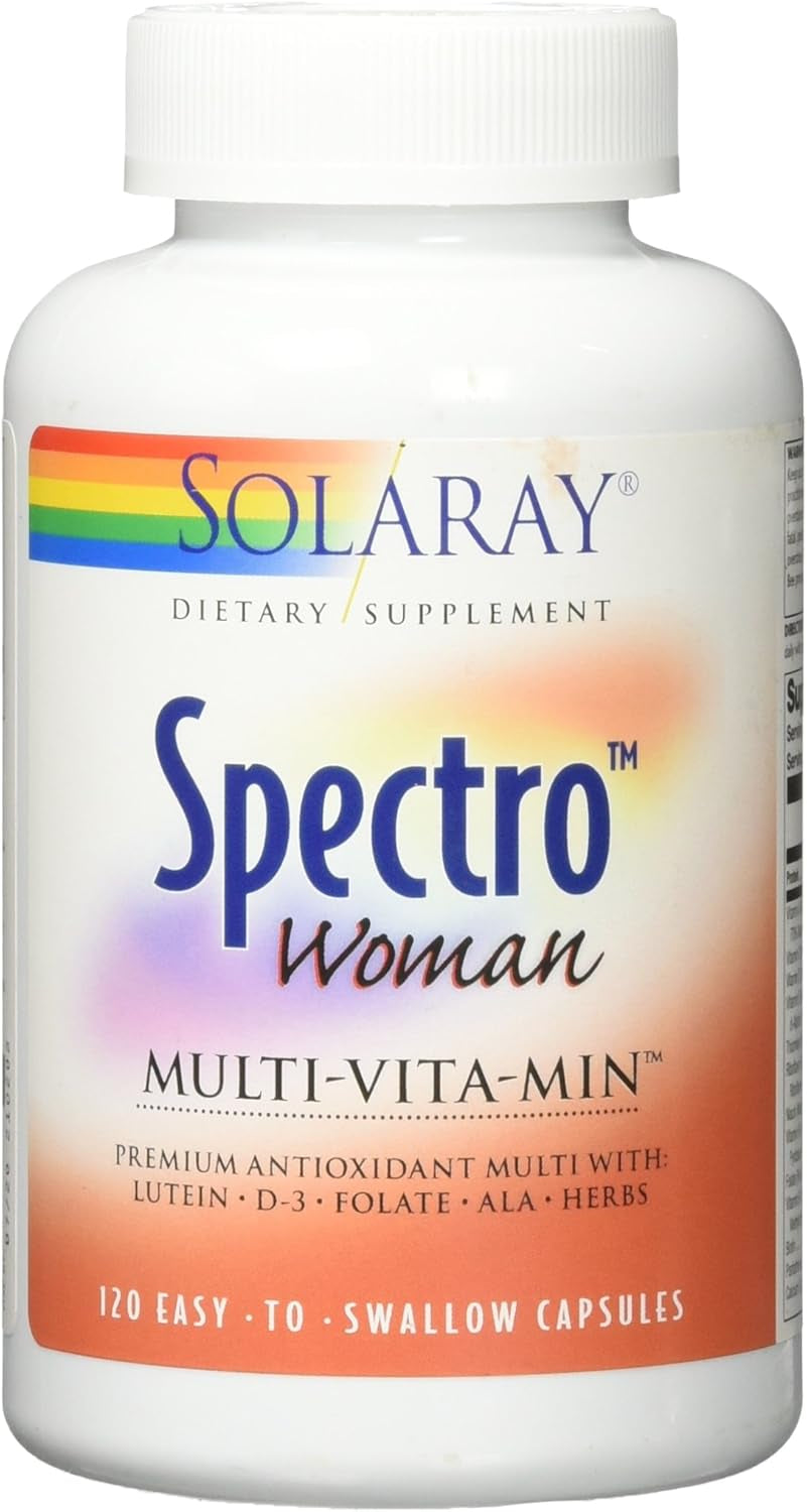 SOLARAY Spectro Multivitamin | 120Ct (Woman)