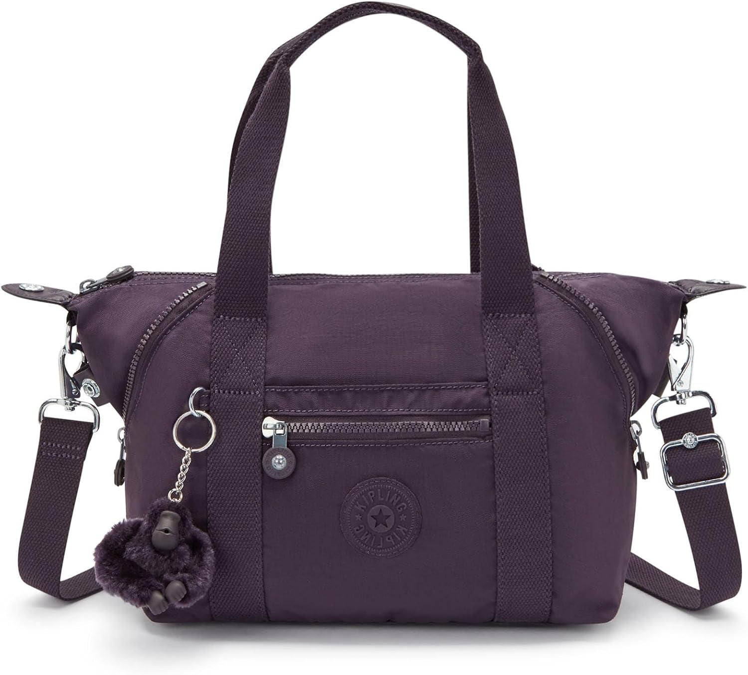 Kipling Women'S Art Mini Tote Bag, Lightweight Small Weekender, Travel Handbag