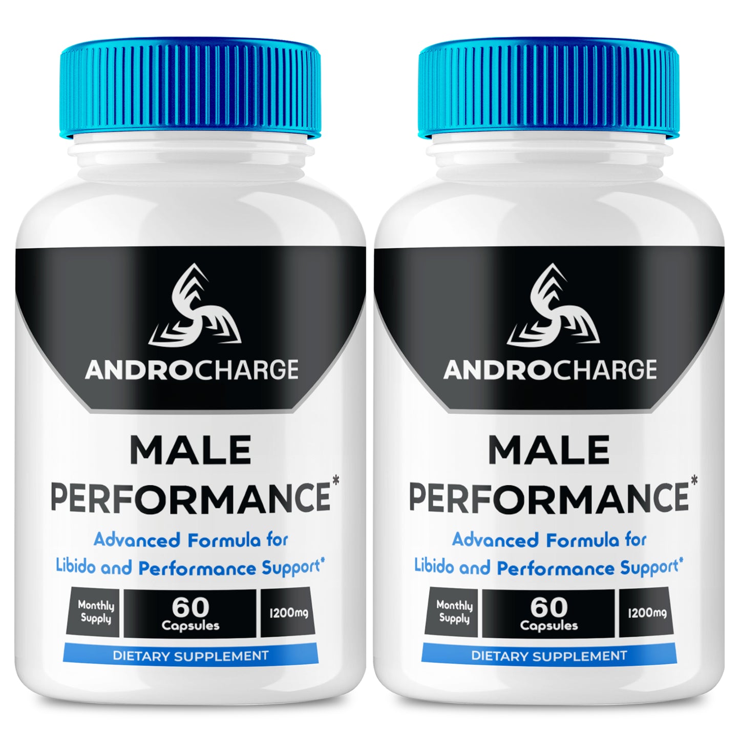 (2 Pack) Androcharge Enhancement Pills for Men, Supports Performance & Energy