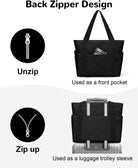 16L Small Tote Bag for Women, 14" Laptop Work Bag, Puffer Handbags Carry on Bags for Beach Commute