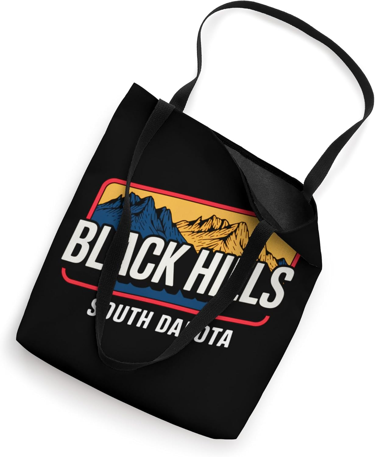 Black Hills, South Dakota, SD Souvenir Vacation Travel Tote Bag