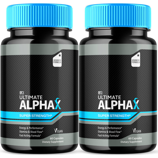 Ultimate Alpha X Super Strength Supports Energy and Performance (2 Pack)