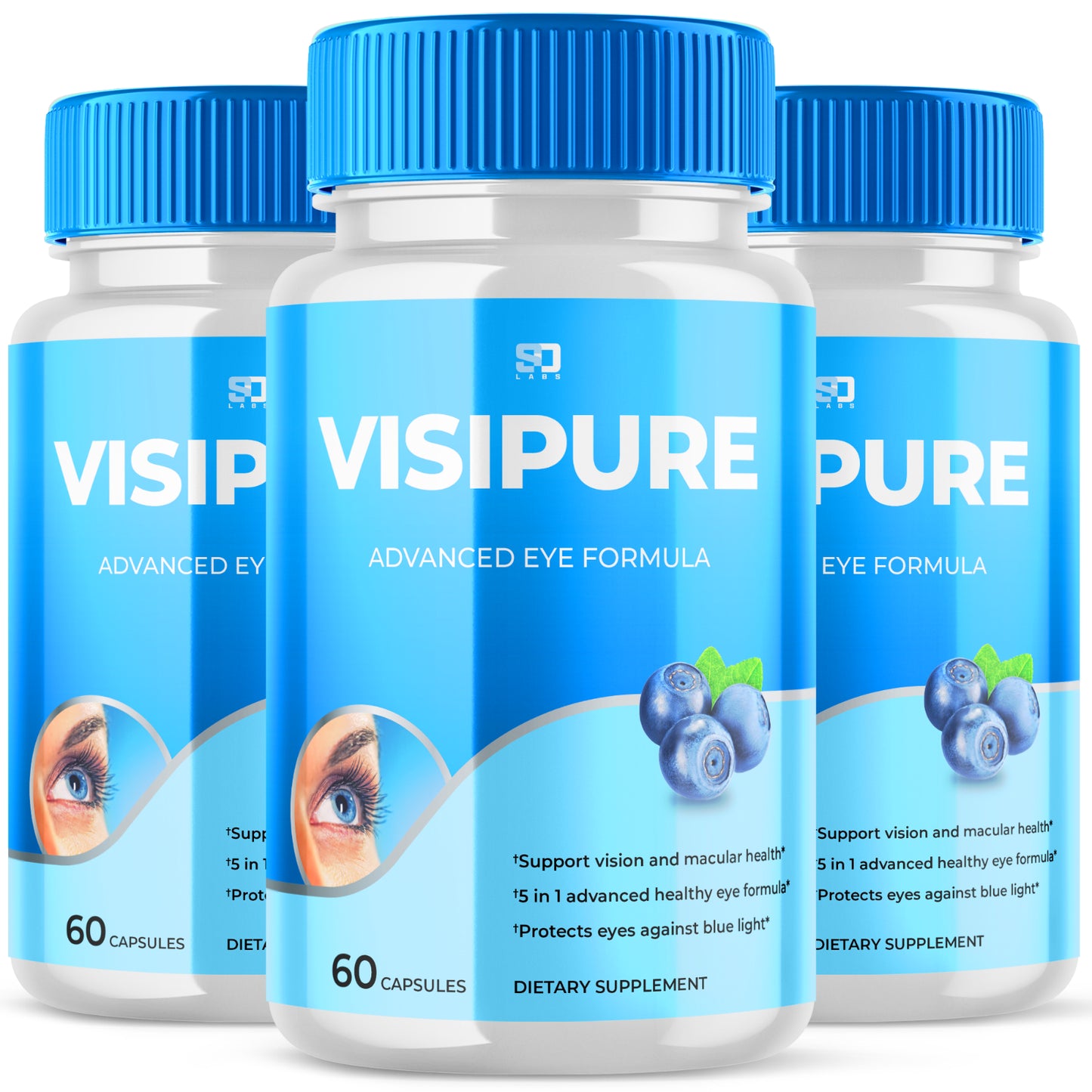 Visipure - Daily Supplement and Support for Visual Wellness (3 Pack)