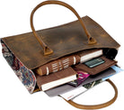 Leather Shoulder Bag Tote for Women Purse Satchel Travel Bag Shopping Carry Messenger Multipurpose Handbag