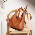 KALIDI Slouchy Hobo Bag Vegan Leather Suede Tote Bag Women Weekender Shoulder for Casual Travel Purse