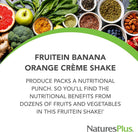 Naturesplus FRUITEIN Banana Orange Creme Shake - 2.8 Lbs - 10 Grams of Plant-Based Protein per Serving - Supports Energy & Immune System - Vegetarian, Gluten Free & Non-Gmo - 37 Servings