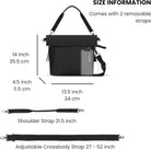 Sherpani Vale Anti-Theft Versatile Crossbody Bag, Fashion Tote Bag, Travel Shoulder Bag, Designer Handbag for Women