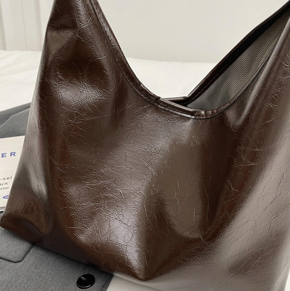Women Tote Bags Soft Satchel Handbags PU Leather Tote Shoulder Bag Ladies Work Dating 2024