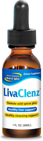 NORTH AMERICAN HERB & SPICE Livaclenz - 1 Fl. Oz. - Wild Spice Oils - Healthy Liver & Gallbladder Support - Non-Gmo - 24 Servings