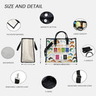 FOTAP Wings Novel Dragon Tote Bag Dragon Tribes for Dragon Lovers Darkstalker Shoulder Bag WOF Inspire Gift