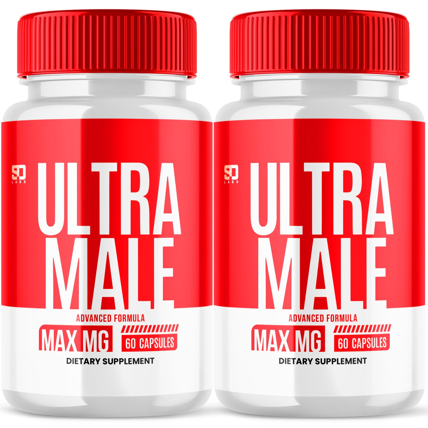 Ultra Male Advanced Formula - Enhance Vitality and Performance (2 Pack)