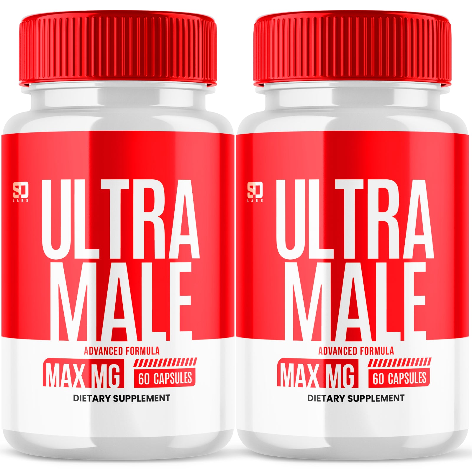 Ultra Male Advanced Formula - Enhance Vitality and Performance (2 Pack)