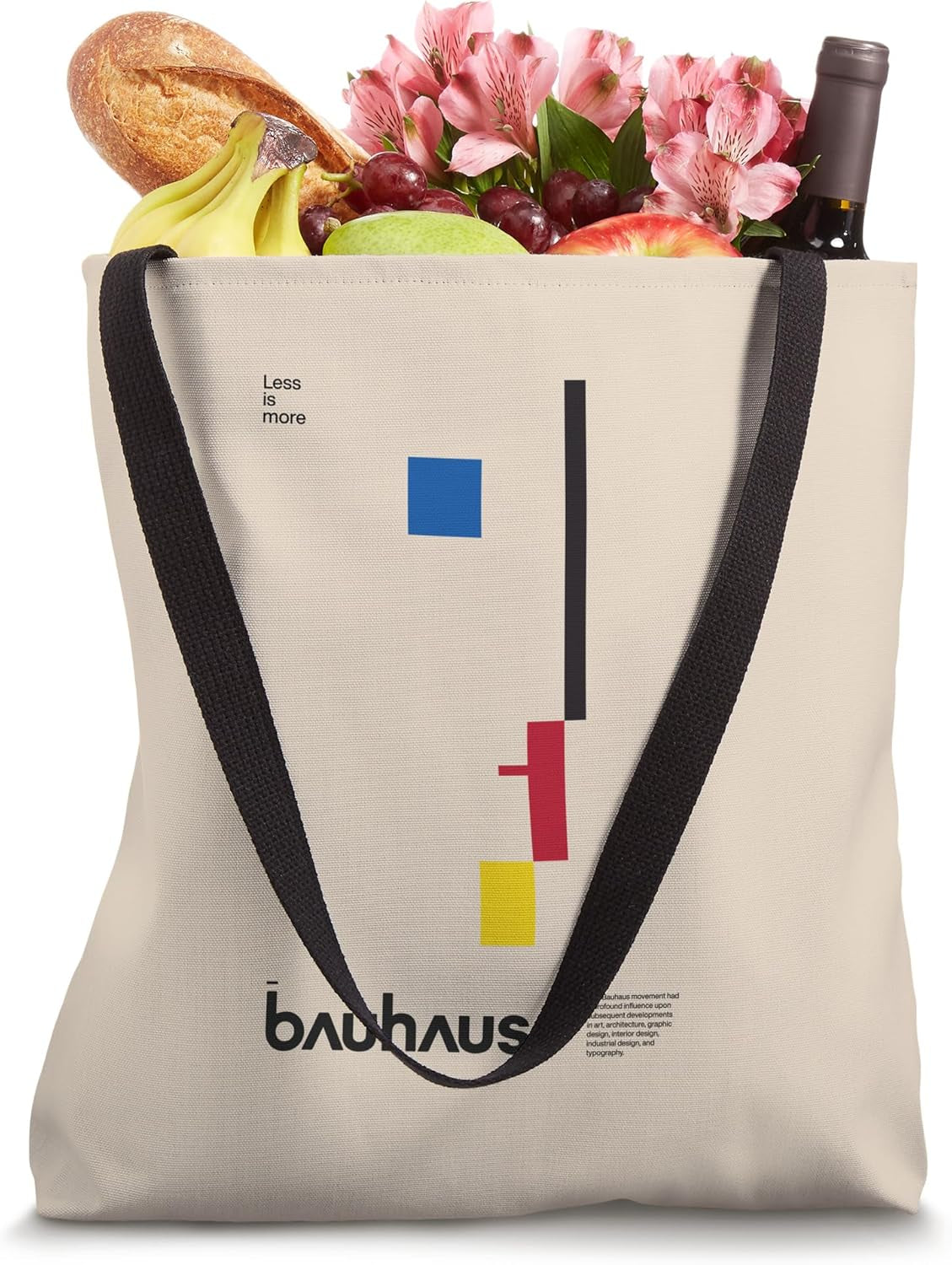 Bauhaus Minimalist Art Tote Bag
